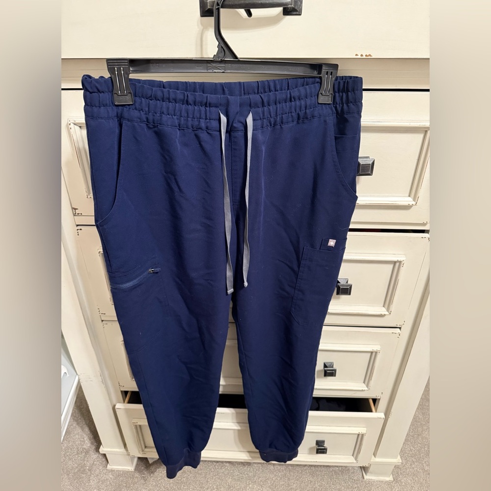 Figs Navy Blue Women's Uman Jogger Scrubs